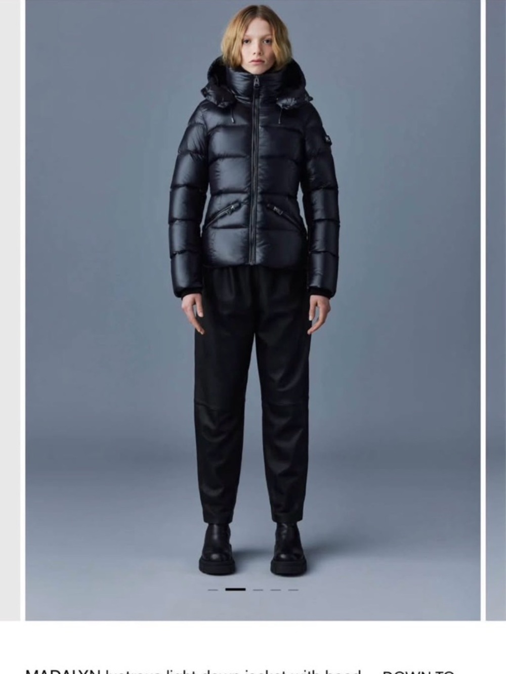 Mackage Madalyn Down Jacket – XS